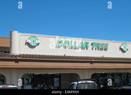 Dollar Tree store California Foto Stock