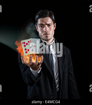 Mago la produzione di black jack Foto Stock