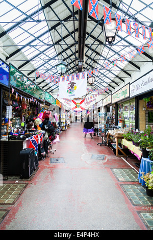 Il Porro il mercato coperto, porro Staffordshire England Regno Unito Foto Stock