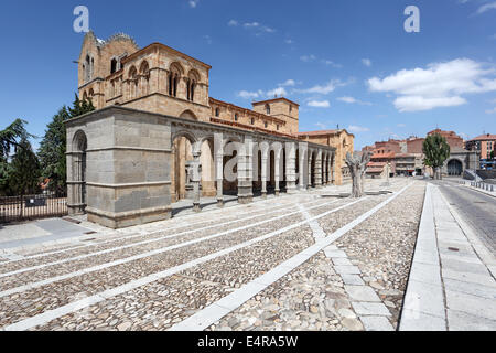 San Vicente Basilica di Avila, Castilla y Leon, Spagna Foto Stock