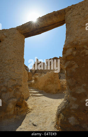 Fortezza di Shali (Schali), la Città Vecchia di Siwa, Oasi di Siwa, Matruh, deserto libico, il Deserto del Sahara, Egitto, Africa Settentrionale, Africa Foto Stock