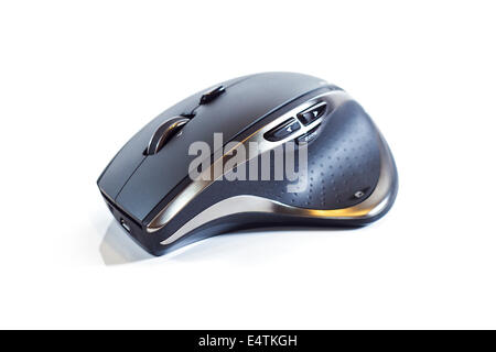 Foto il mouse del computer isolati su sfondo bianco Foto Stock