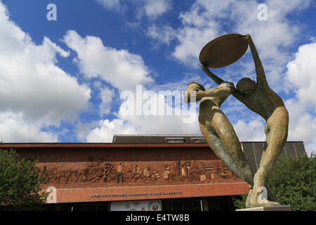 Le ceramiche Museo e Galleria d'arte Hanley Stoke on Trent Foto Stock