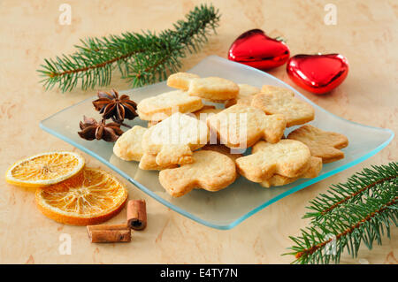 Biscotti di Natale Foto Stock