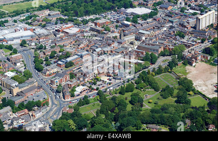 Pontefract Town Center, West Yorkshire, nell'Inghilterra del Nord, Regno Unito Foto Stock