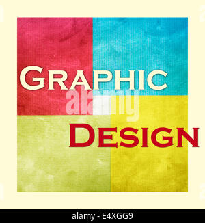 Vera e propria carta aggiungere texture per infographics Foto Stock
