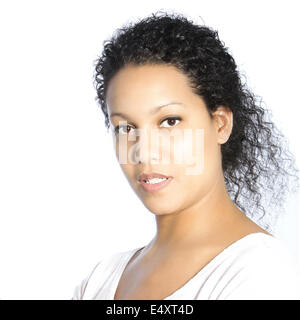 Grave giovane africano donna americana Foto Stock