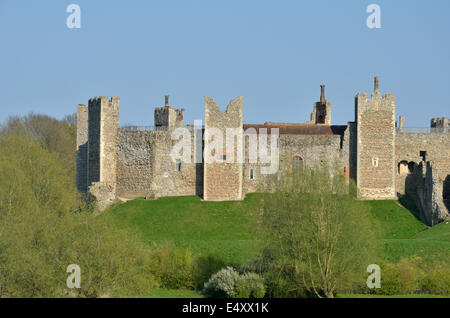 Framlingham Castle View Foto Stock