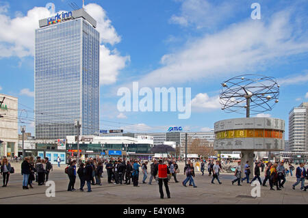 Alexanderplatz Berlino Germania Foto Stock