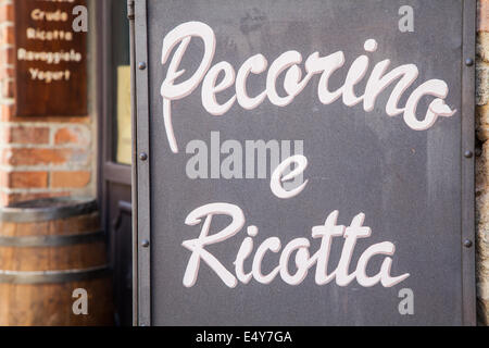 Cacioteca italiana Foto Stock