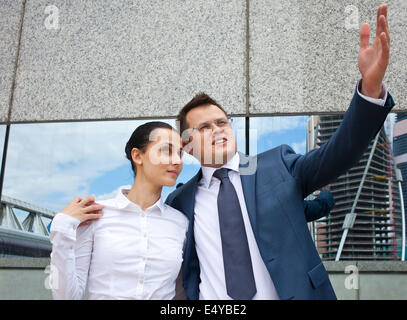 Business di successo di giovane Foto Stock