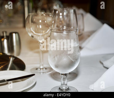 Ristorante Table Foto Stock