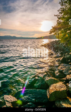 Paesaggio intorno al lago di jocasse gorge Foto Stock