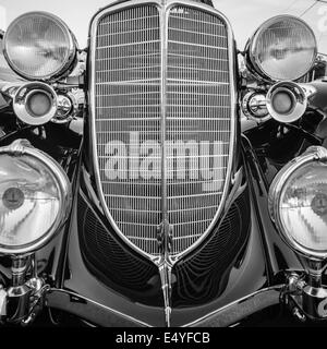 Classic Vintage dettagli auto Foto Stock