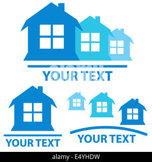 Immobiliare di segni Foto Stock