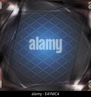 Blu scuro dello sfondo astratto Foto Stock