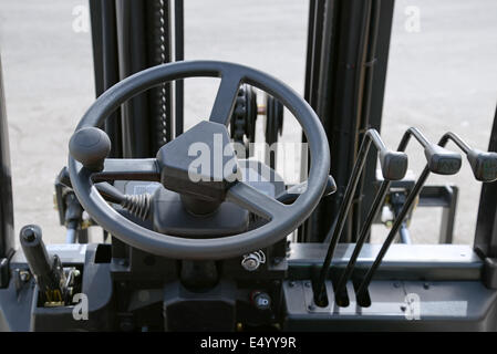 Chiusura del carrello elevatore a forche generico cruscotto Foto Stock