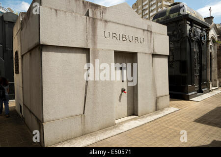 Cementerio de la Recoleta Foto Stock