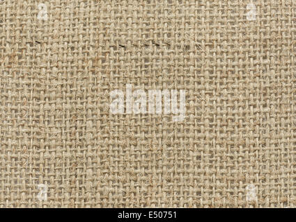 Il lino naturale consistenza Foto Stock