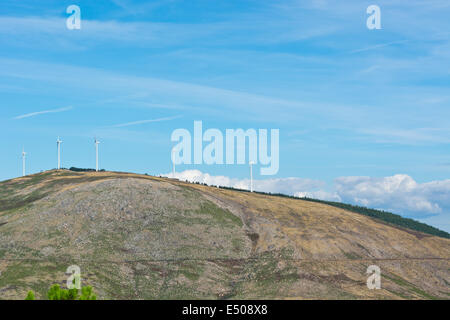 Turbine eoliche Foto Stock