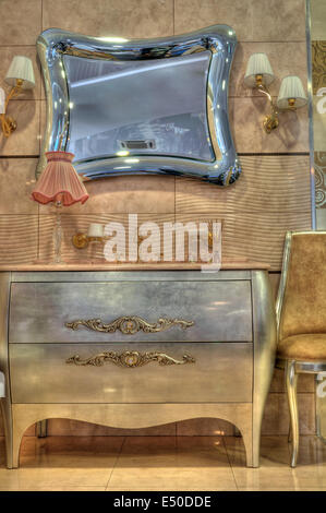 Bagno di lusso in un nuovissimo home Foto Stock