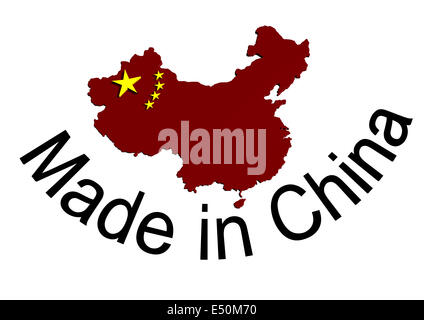 Made in China Foto Stock