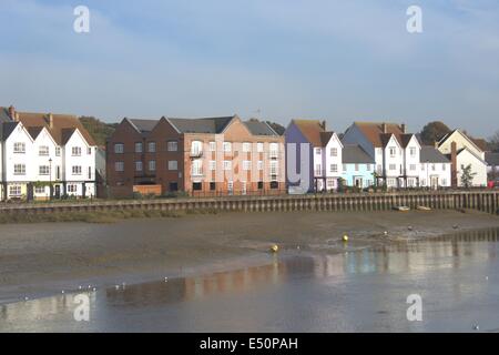 Wivenhoe sul fiume Foto Stock