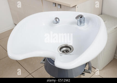 lavandino bianco Foto Stock