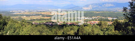 Area di Ginevra panorama, Svizzera Foto Stock