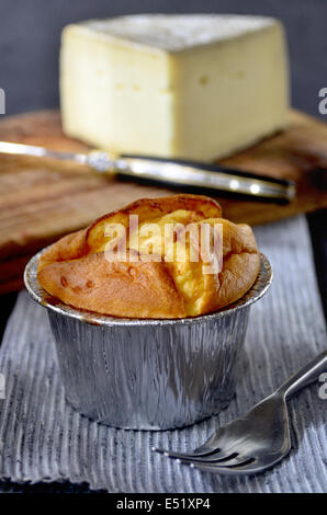 Soufflé di formaggio Foto Stock