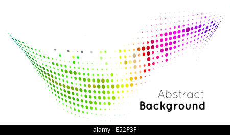 Abstract colore sfondo vettoriale Foto Stock