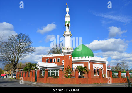 La moschea di Maidenhead, Holmanleaze, Maidenhead, Royal Borough of Windsor e Maidenhead, Berkshire, Inghilterra, Regno Unito Foto Stock