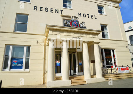 Regent Hotel, la sfilata, Royal Leamington Spa Warwickshire, Inghilterra, Regno Unito Foto Stock