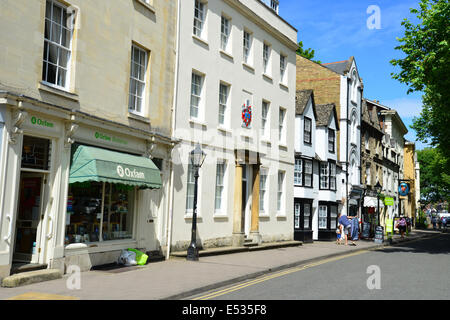 Edifici del periodo, St Giles, Oxford, Oxfordshire, England, Regno Unito Foto Stock