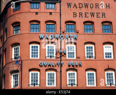 Wadworth Northgate brewery Devizes, Wiltshire, Inghilterra Foto Stock