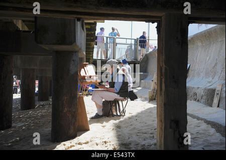 Southwold Suffolk UK - viste intorno alla stazione balneare di Suffolk di Southwold Foto Stock