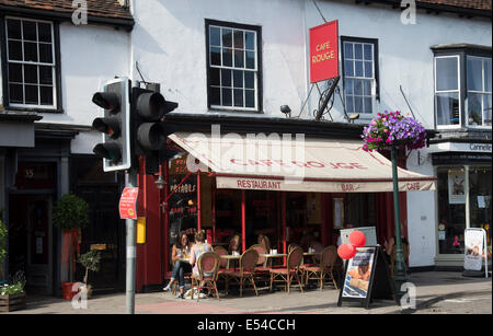 Cafe Rouge ristorante in High Street Henley on Thames Oxfordshire UK Foto Stock