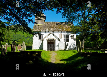 St Mary's Chapel di Capel-y-ffin, Powys, Wales UK Foto Stock