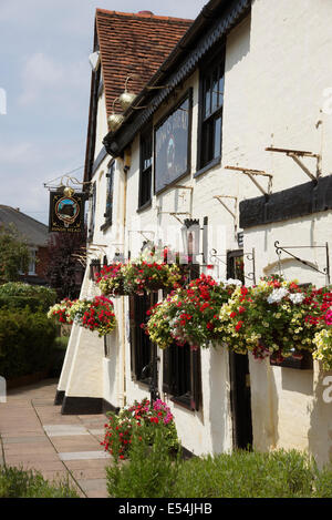 Le Cerve Head Hotel nel villaggio di Bray Berkshire REGNO UNITO Foto Stock