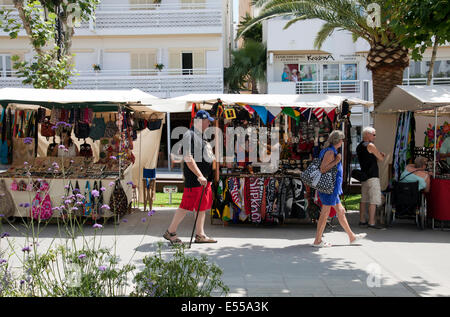 Santa Eulària mercato in Ibiza - Spagna Foto Stock