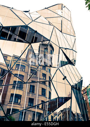 Il basco di sanità pubblica Ufficio Centrale edificio. Bilbao Biscay. Paesi Baschi, Spagna, Europa. Foto Stock