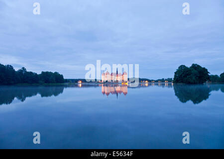 Castello di Moritzburg di Moritzburg vicino a Dresda, Sassonia, Foto Stock