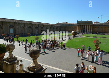 All'interno del Museo del Vaticano, nella Città del Vaticano, Roma, Italia. Foto Stock