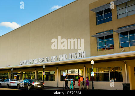 Il Savannah College of Art and Design Building a Savannah, GA, Stati Uniti d'America Foto Stock