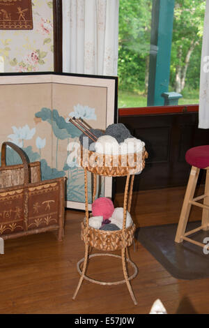 Canada, New Brunswick, Campobello Island. Roosevelt Campobello International Park, Roosevelt famiglia ritiro estivo. Foto Stock