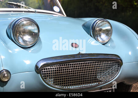 Austin Sprite. Classic car. Norfolk Broads England Regno Unito Foto Stock