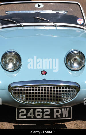 Austin Sprite. Classic car. Norfolk Broads England Regno Unito Foto Stock