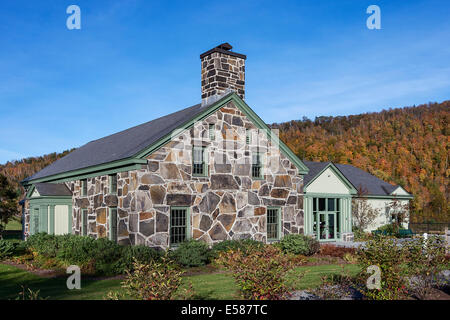 Il Calvin Coolidge Memorial Fondazione Museo, ufficio e centro di educazione, Plymouth tacca, Vermont, USA Foto Stock