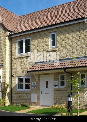 Nuova casa in Coppins, Corsham, Wiltshire, Regno Unito. Foto Stock