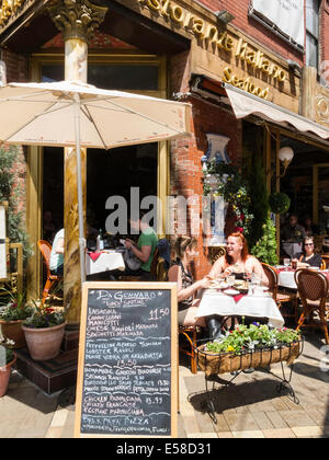 "Little Italy, Mulberry Street, NYC' Foto Stock